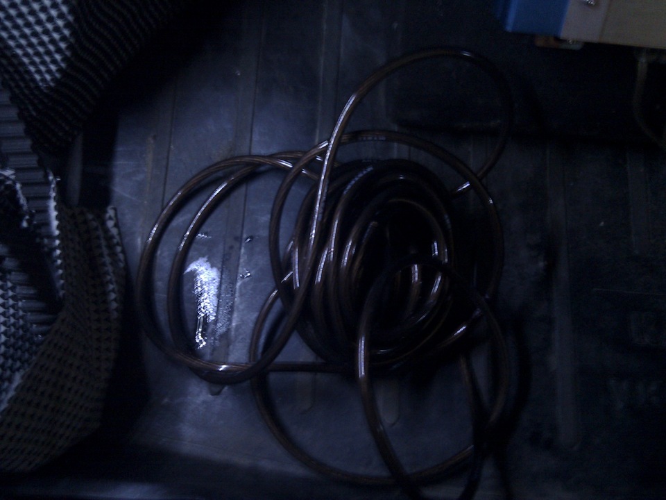 Проводка для сабвуфера / Wiring for the subwoofer — Lada Калина ...