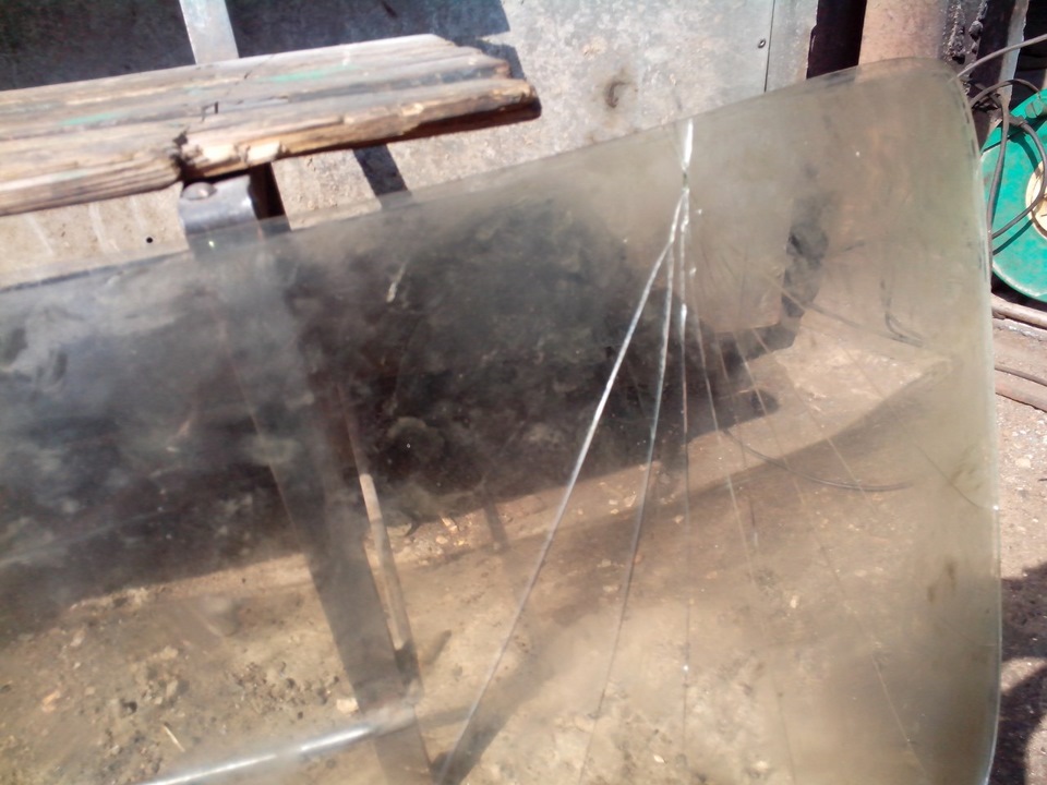 Неудачная попытка вставить стекло — УАЗ 3962, 2 л, 1995 года | визит на ...