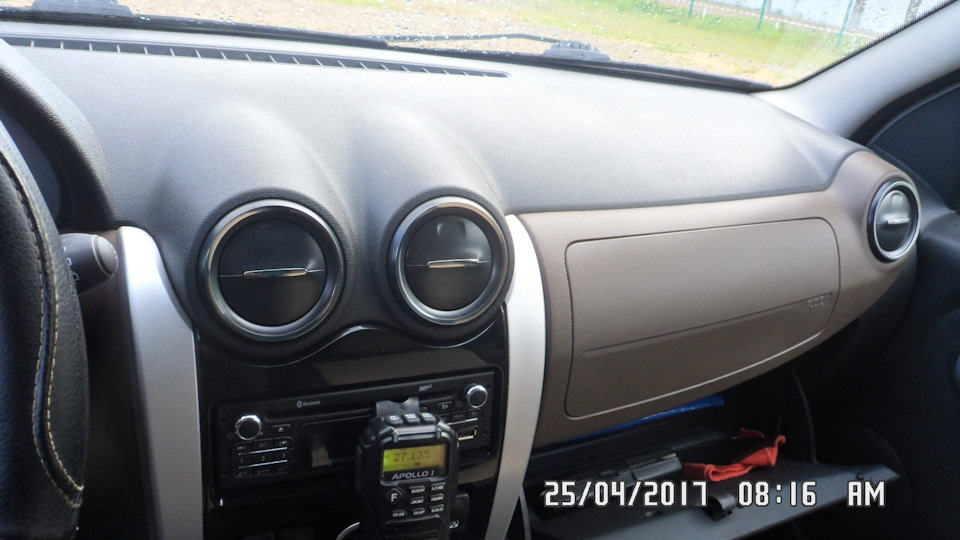 Воздуховоды. — Lada Ларгус, 1,6 л, 2013 года | аксессуары | DRIVE2