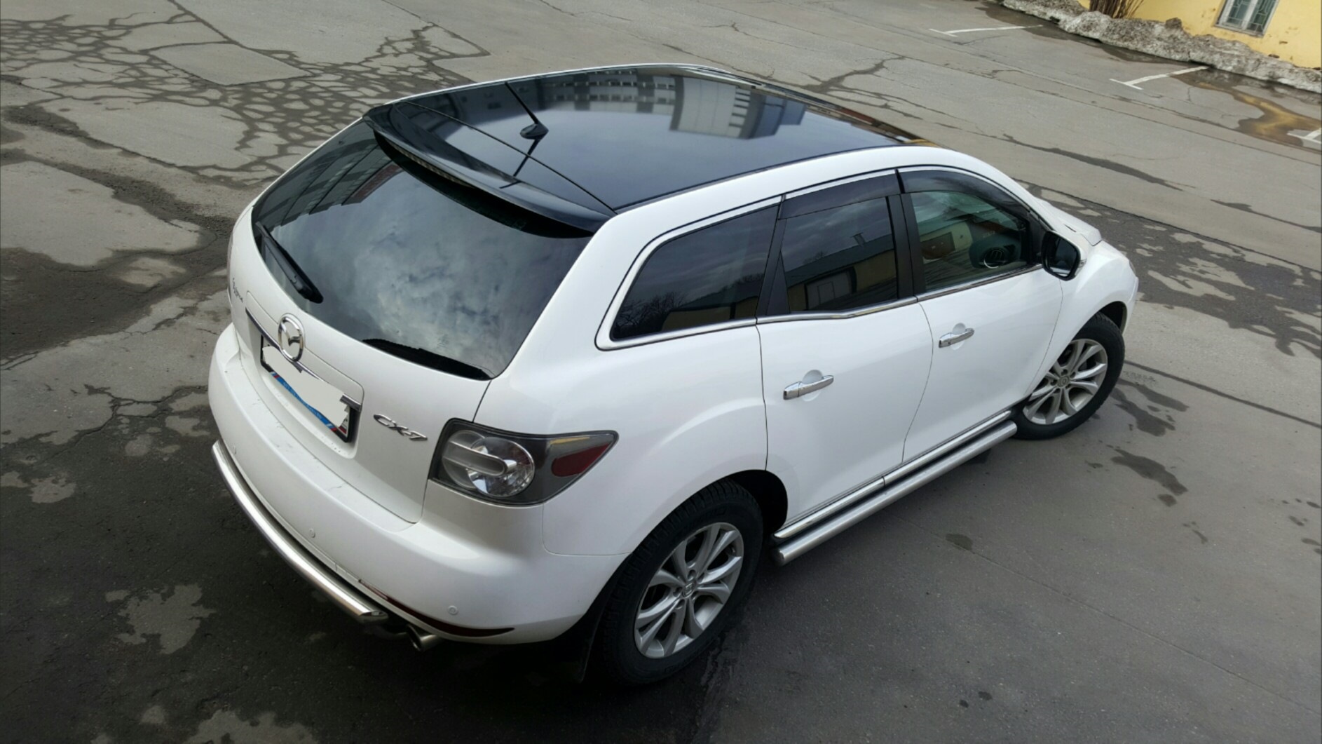 mazda cx 7 рестайлинг