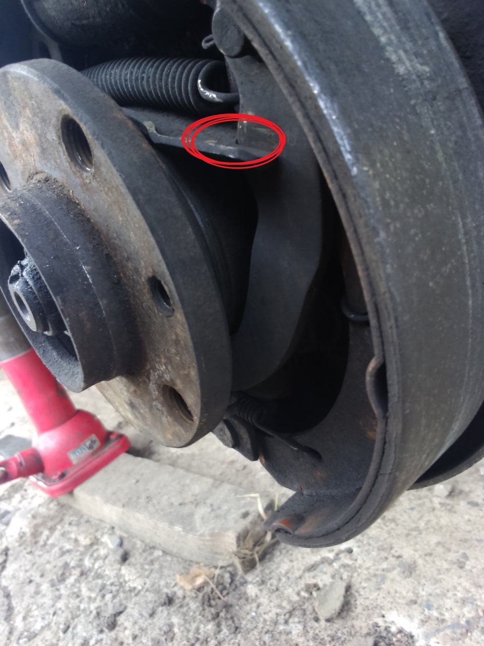 Ручник — Lada 21099, 1,5 л, 2003 года | поломка | DRIVE2