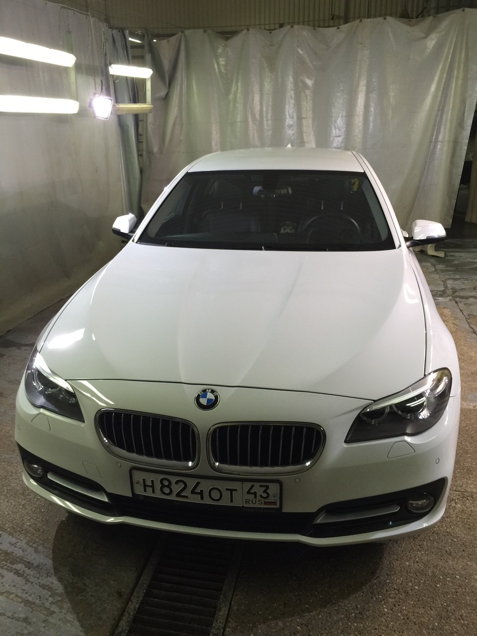 Бальзамирование МУХ — BMW 5 series (F10), 2 л, 2014 года | мойка | DRIVE2