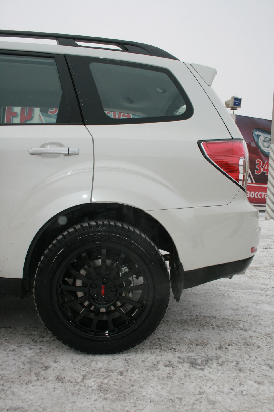 Шины и диски 245/45R18 — Subaru Forester (SH), 2,5 л, 2012 года | колёсные  диски | DRIVE2