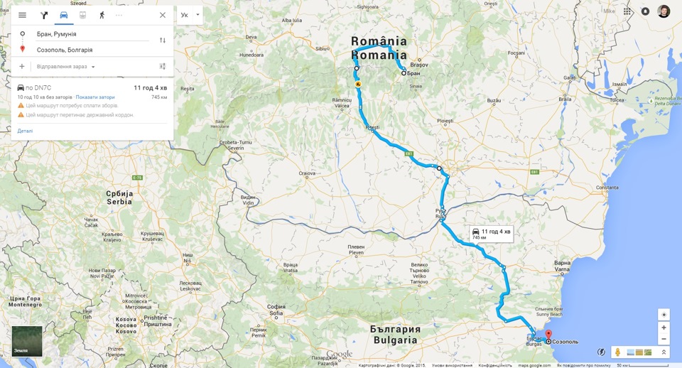 Евротрип: Бран (Румыния) — Трансфегераш — Созополь (Болгария ...