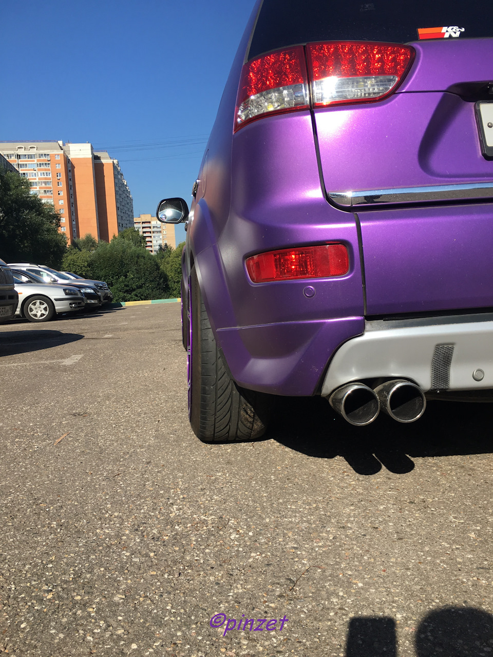 Раздвоенный выхлоп на С-Crosser. — Сообщество «Mitsubishi Outlander и ...