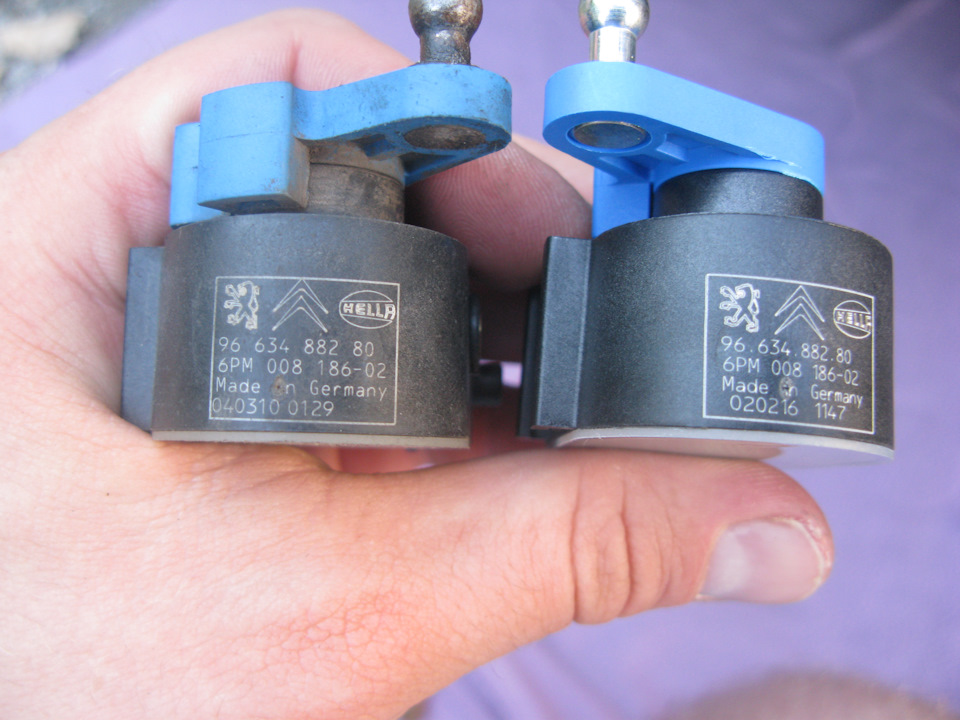 Фото в бортжурнале Citroen C5 (2G). Запчасти на фото: 9663488280, Q40310, 020216