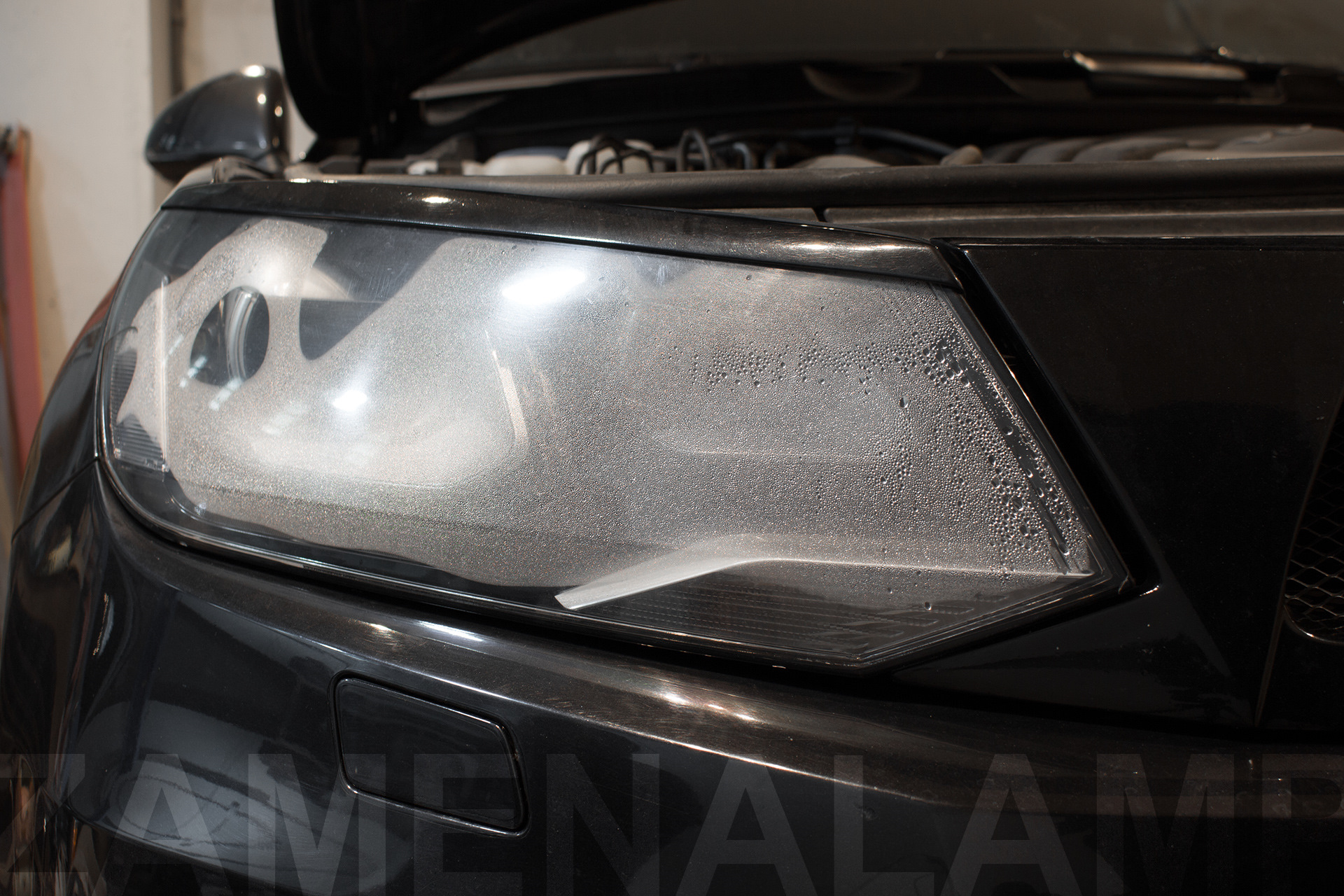 VOLKSWAGEN TOUAREG (2nd generation) замена стекол фар — ZAMENALAMP на ...