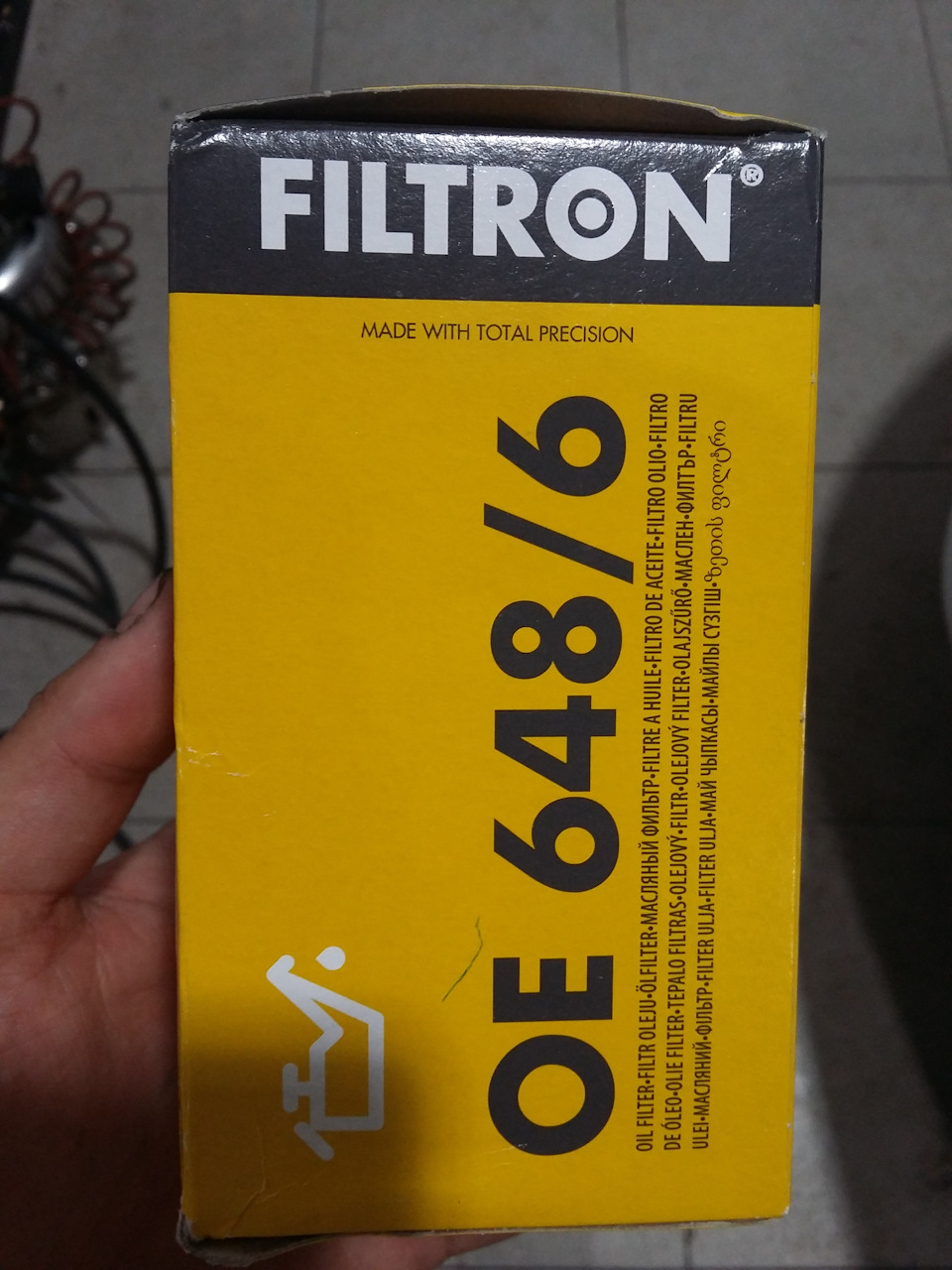 Filtron! Mr. Filtron! — Opel Astra J. Запчасти на фото: OE6486