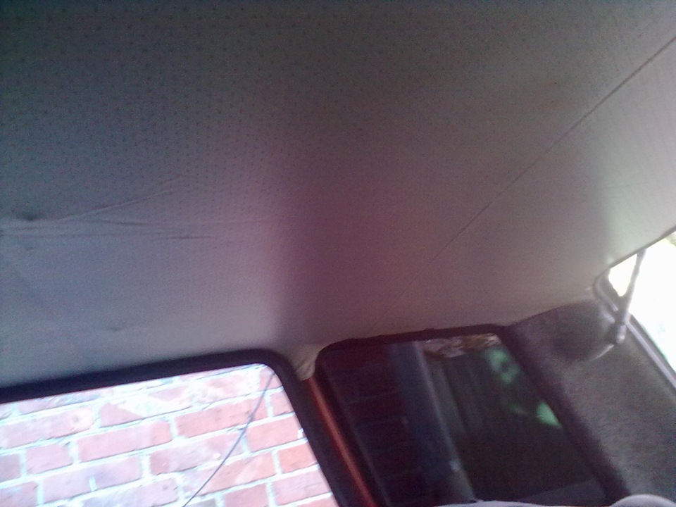 Натяжка потолка — ЗАЗ 1105, 1,3 л, 1994 года | кузовной ремонт | DRIVE2