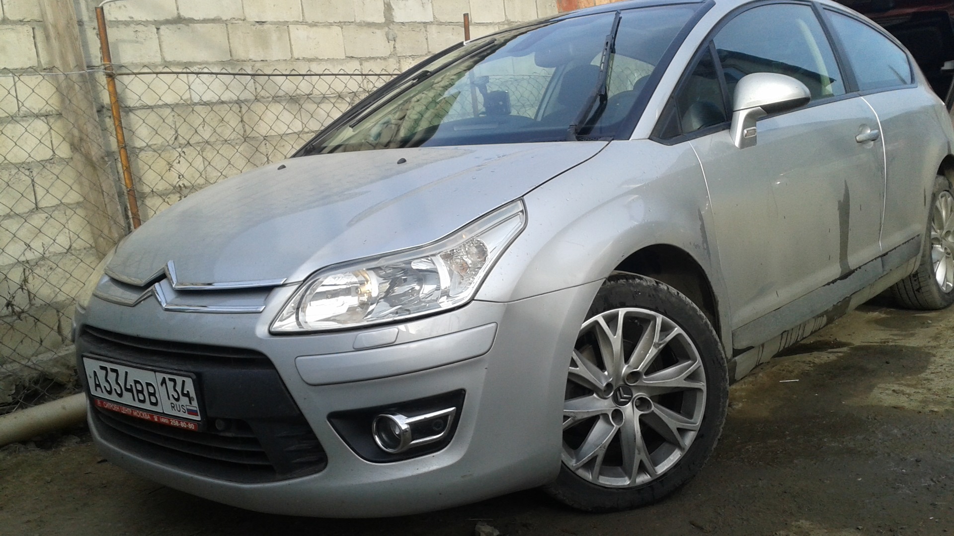 Citroen C4 (1G) 1.6 бензиновый 2008 | Турбо 150 л.с. на DRIVE2