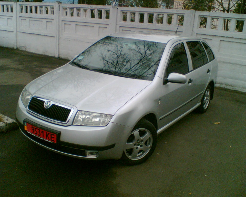 Первый "самый счастливый день" в моей жизни — Skoda Fabia Mk1, 1,4 л ...