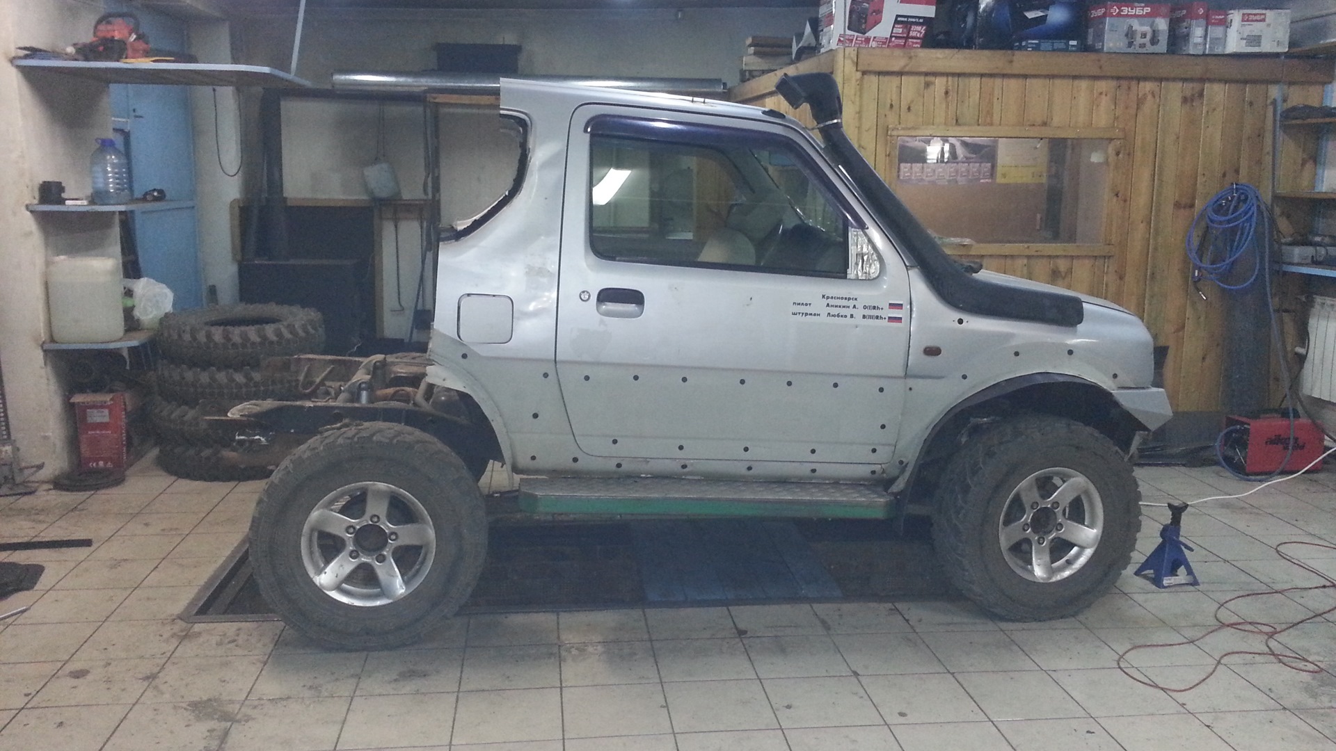 Suzuki Jimny 1.3 бензиновый 1998 | Джим Котлетко на DRIVE2