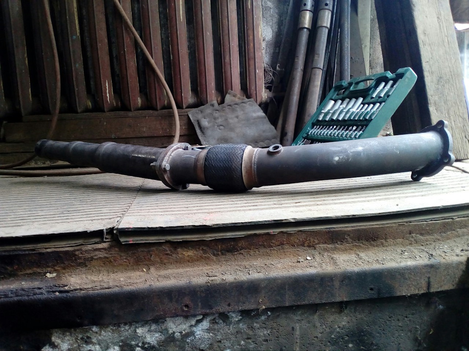 установка даунпайп 3" и нужен Ваш совет — Skoda Octavia A4 Mk1, 1,8 л ...