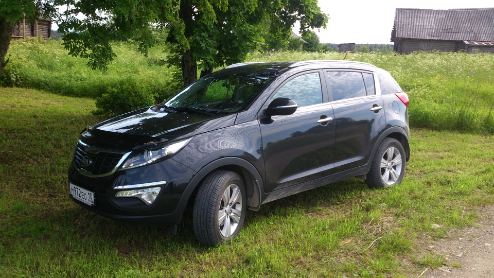 Kia Sportage 2015 черный