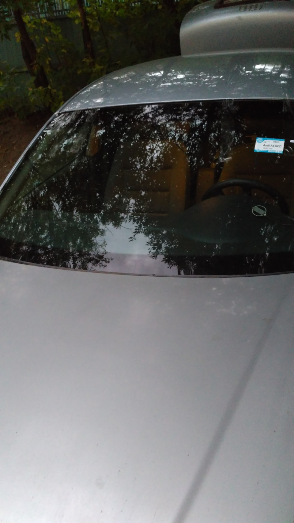 Новое стекло на месте) — Audi A6 (C5)