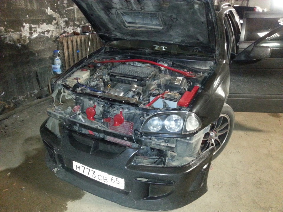 Как снять двигатель с тойота калдина Замутневшая фара - Toyota Caldina (210), 2 л, 1998 года своими руками DRIVE2