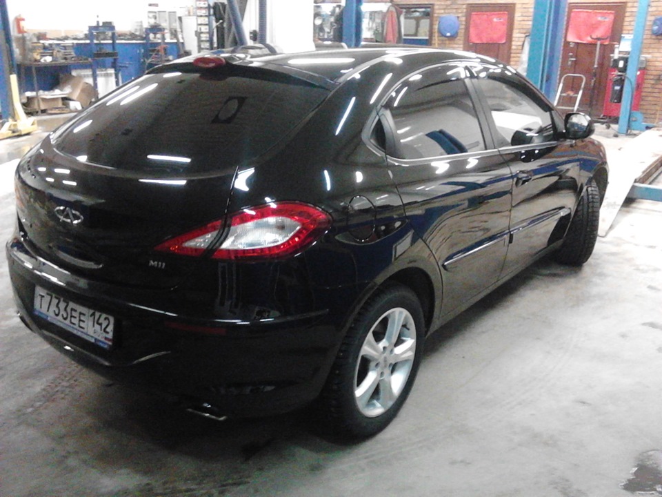 тонировка к лицу — Chery M11, 1,6 л, 2014 года | тюнинг | DRIVE2