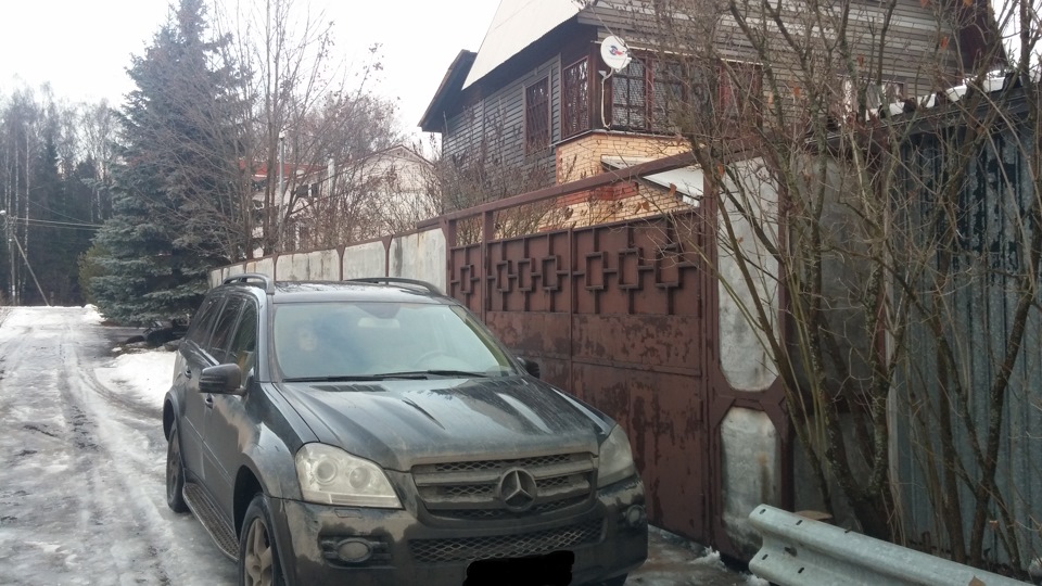 Очередное ТО. — Mercedes-Benz GL-class (X164), 3 л, 2008 года | визит ...