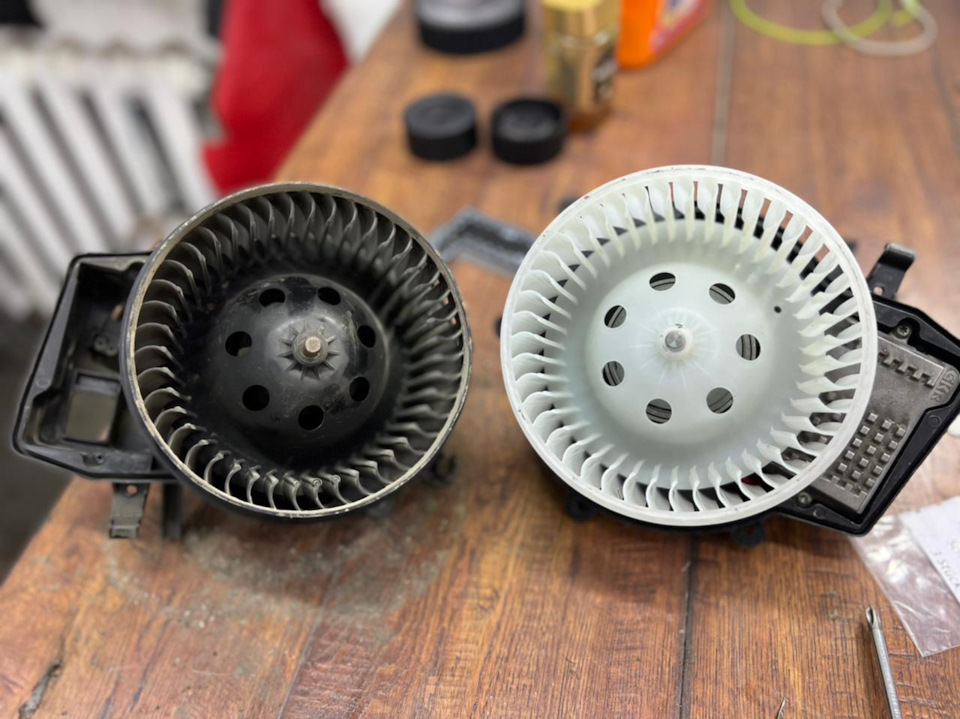 Замена моторчика печки и трапеции дворников + ремкомплекта — Mercedes ...