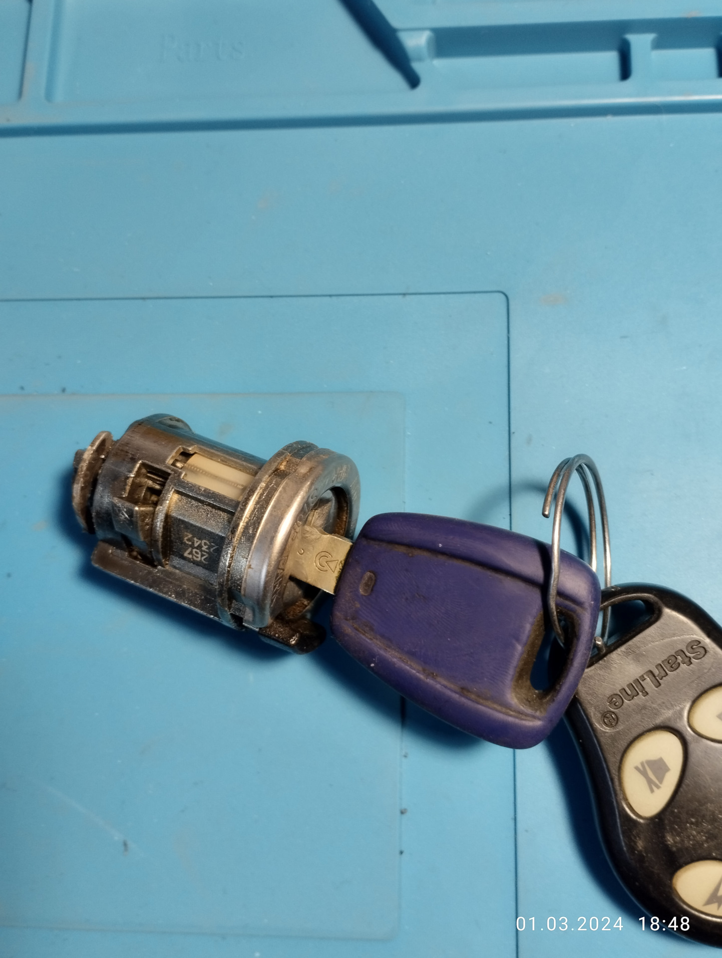 Ремонт стартера и переборка замка зажигания. — FIAT Albea, 1,4 л, 2008 ...