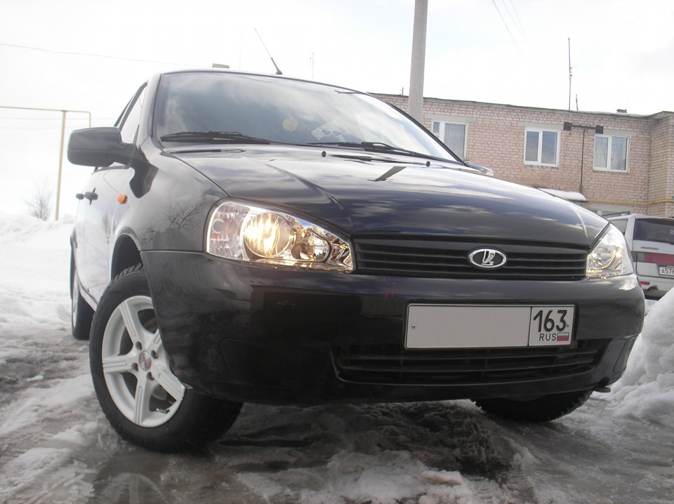Ветровики — Lada Калина Хэтчбек (1G), 1,6 л, 2012 года | тюнинг | DRIVE2