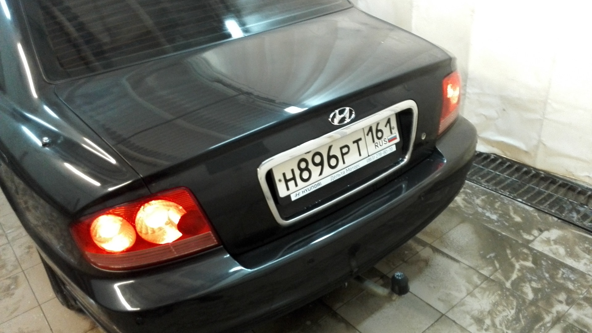 Hyundai Sonata IV (EF) 2.0 бензиновый 2008 | Ebony Black на DRIVE2