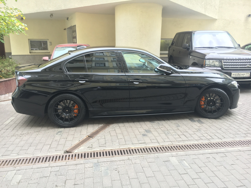 370мм в R18 Team Dynamics — BMW 3 series (F30), 2 л, 2013 года ...