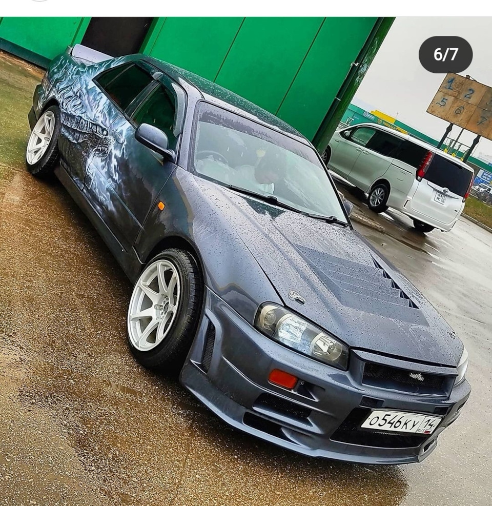 Аэрография и завершение всей эпопеи с покраской — Nissan Skyline (R34), 2  л, 1999 года | кузовной ремонт | DRIVE2