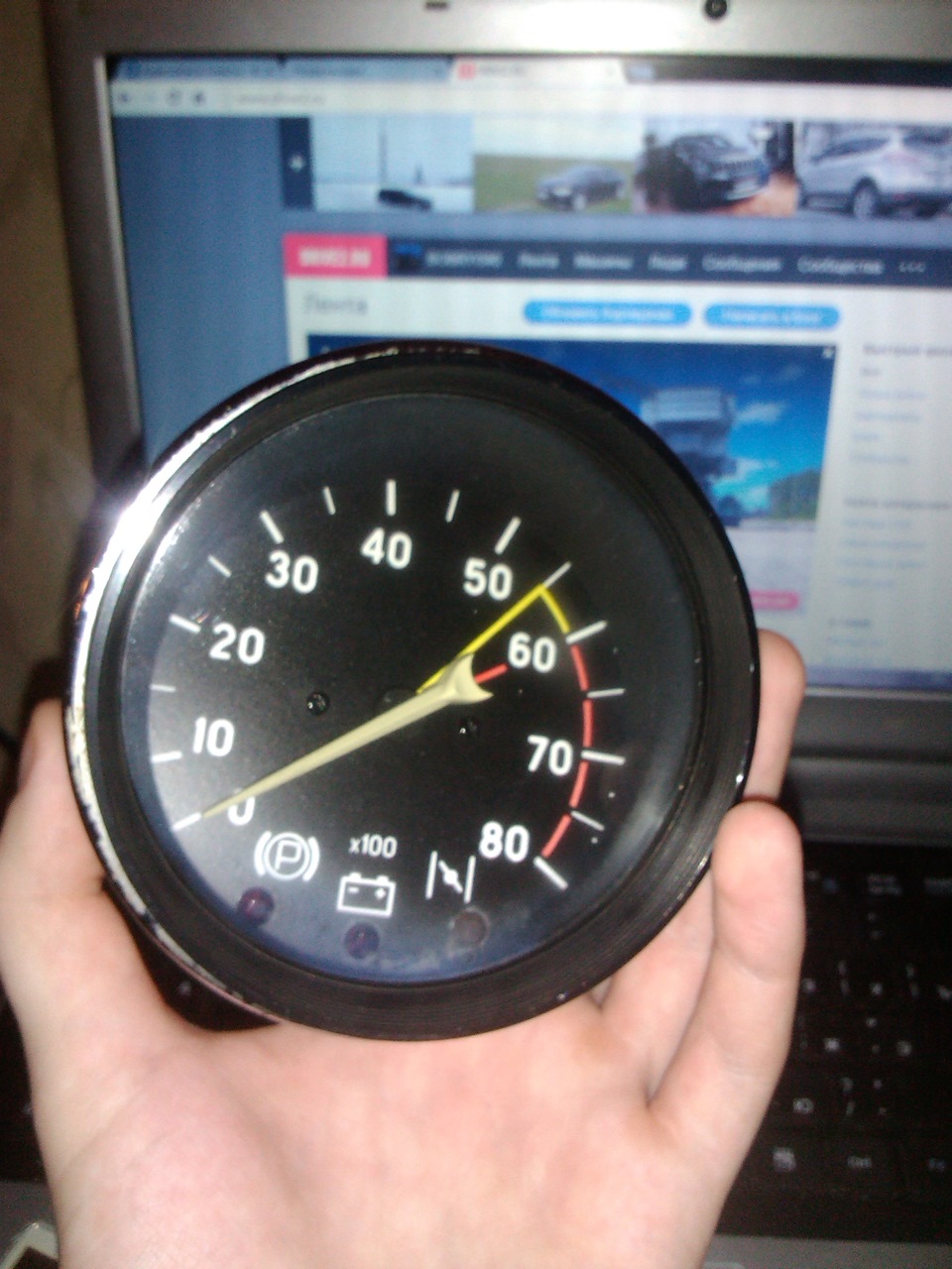 Тахометр — Lada 2105, 1,3 л, 1984 года | тюнинг | DRIVE2