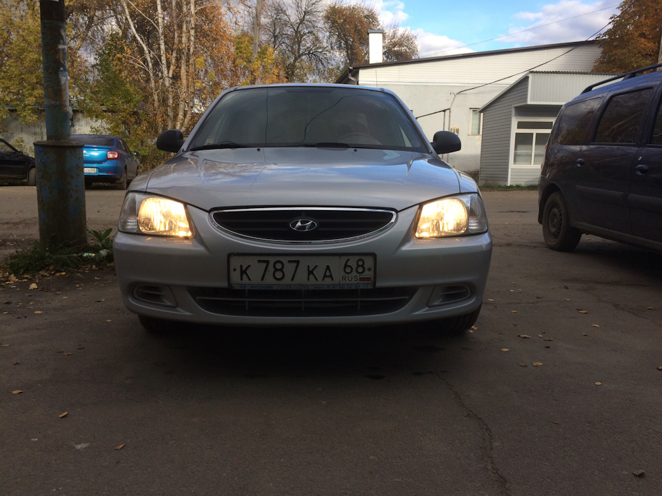 Фото в бортжурнале Hyundai Accent (2G)