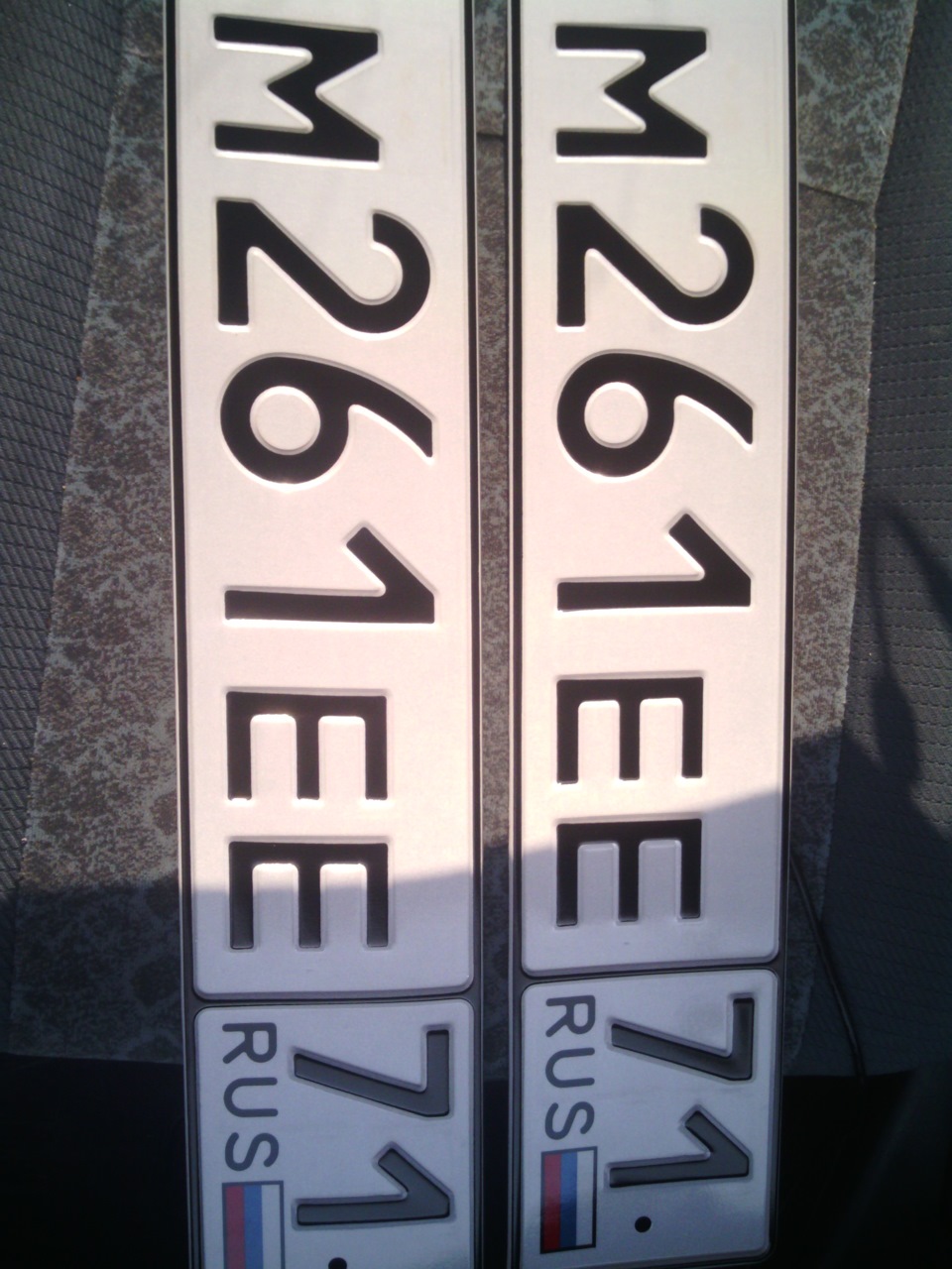 замена гос. номеров — Daewoo Nexia, 1,5 л, 2007 года | другое | DRIVE2