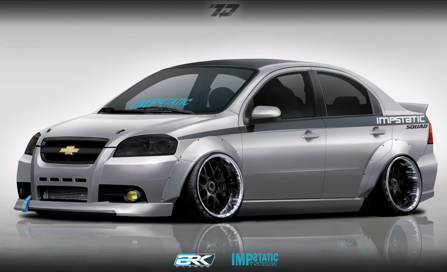 Chevrolet Lacetti stance