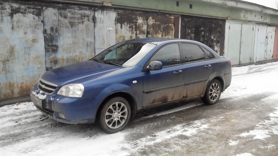 Chevrolet Lacetti седан голубой drive2