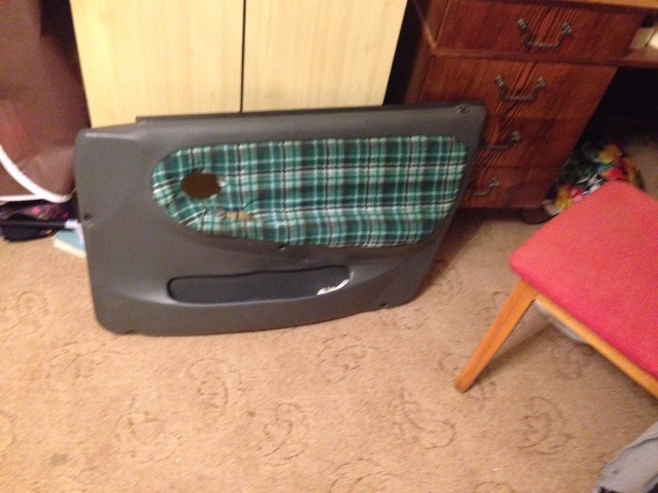 Попробовали сменить обшивку двери — Daewoo Nexia, 1,5 л, 1997 года ...