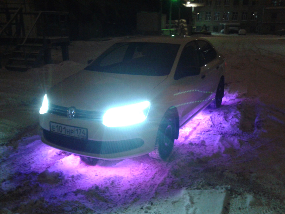 после первой мойки в новом году — Volkswagen Polo Sedan, 1,6 л, 2010 ...