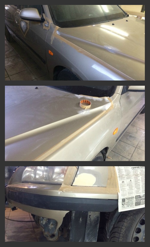 Hyundai Elantra 2006 painting