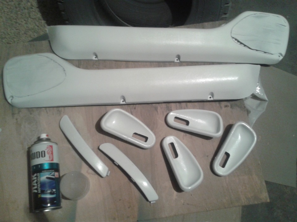 Окраска пластика салона или просто нечем заняться — Lada 2115, 1,6 л ...