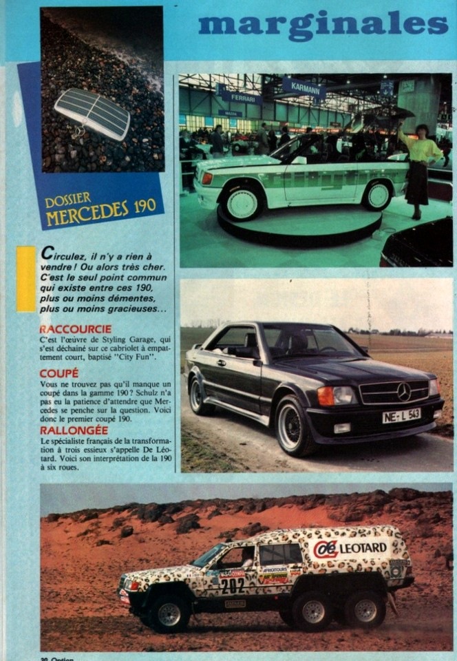Досье на 190-й. Маргиналы. — Mercedes-Benz 190 (W201), 2 л, 1989 года ...