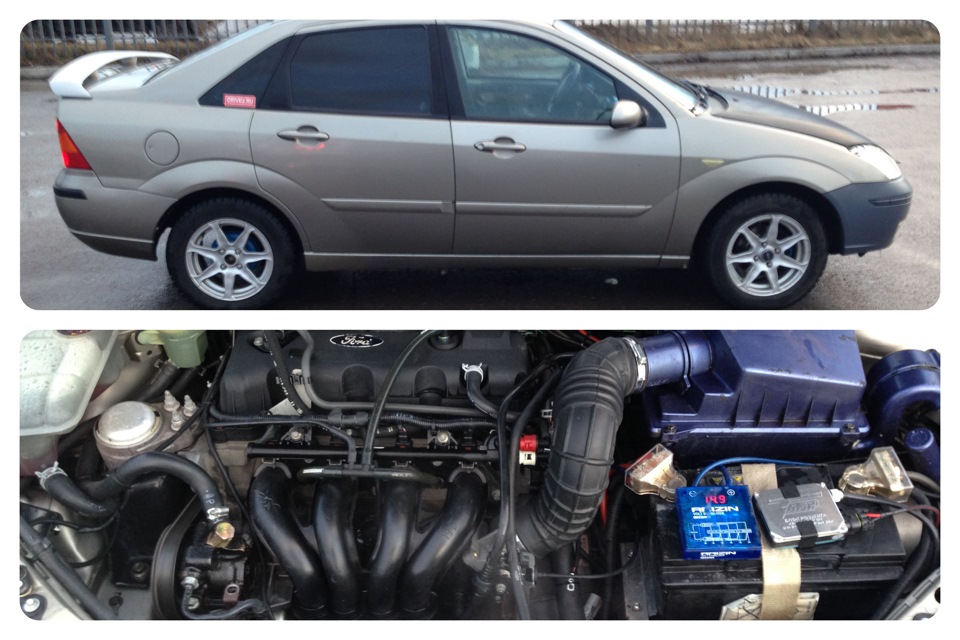 Обещеные фотки Шумка/Мойка/Клиренс — Ford Focus I Sedan, 1,6 л, 2003 ...