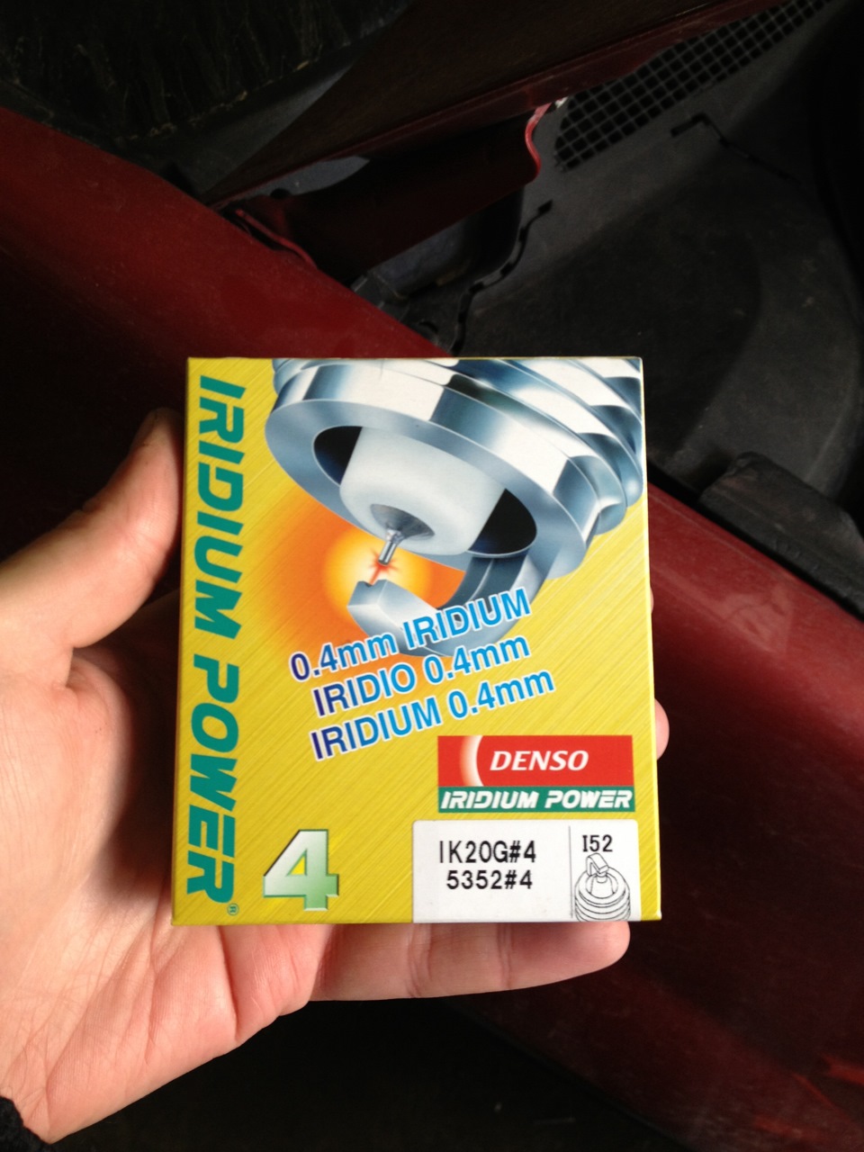 Поставил иридиевые свечи и установил датчик удара на штатную ...