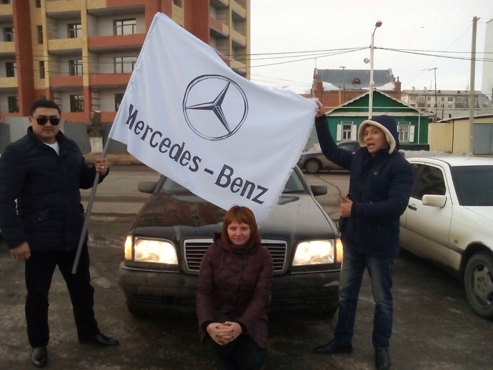 Встреча мерсоводов, КЗ Уральск, 07 регион! — Mercedes-Benz E-Class ...