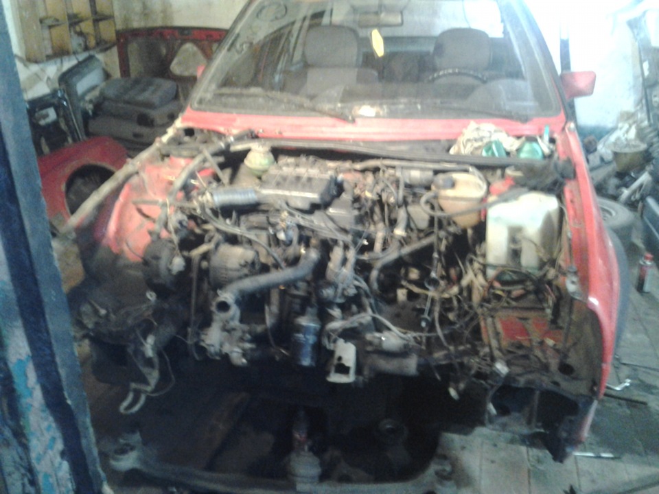 замена мотора — Volkswagen Jetta II, 1,8 л, 1987 года | тюнинг | DRIVE2