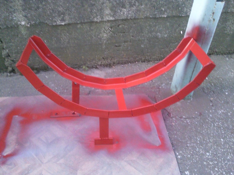 Постелька для запаски — Ford Transit (4G), 2,5 л, 1992 года | своими ...