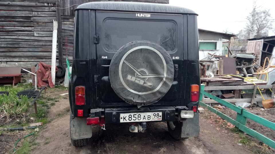 Бампера, клюшки, бушвакеры… колхоз бюджетный — УАЗ 315195 Hunter, 2,4 л ...