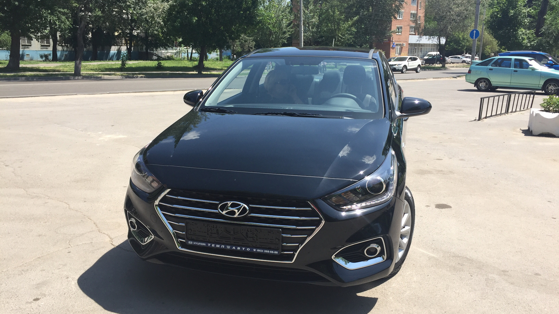 Hyundai Solaris (2G) 1.6 бензиновый 2017 | 1.6 автомат Elegance на DRIVE2