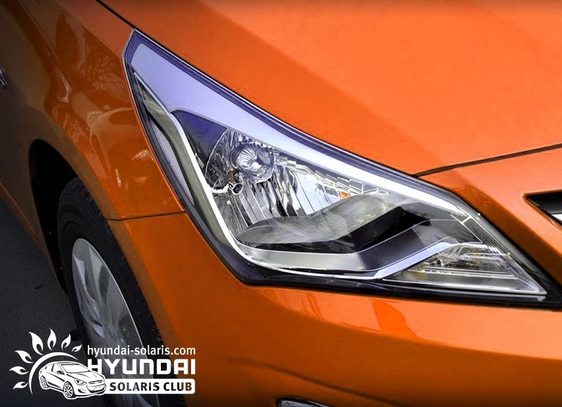 Как снять передние фары солярис 2015 Пакет свет Hyundai Solaris . (коды для заказа) - Hyundai Solaris, 1,6 л, 2015 го