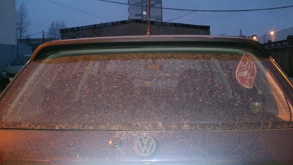 спойлер на крышку багажника — Volkswagen Golf GTI Mk3, 2 л, 1992 года ...
