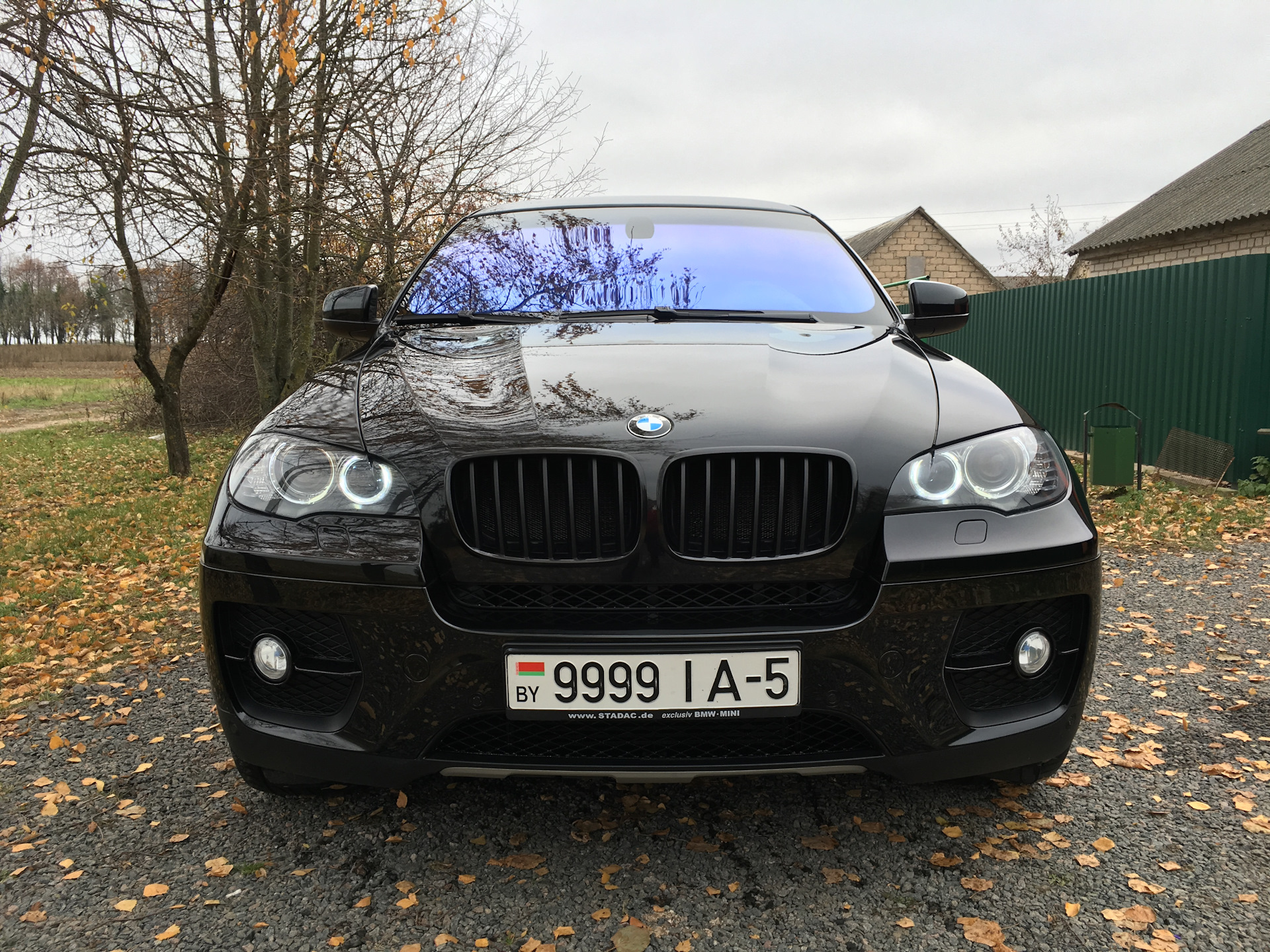 Замена решёток на подобие как( f ) сериях — BMW X6 (E71/E72), 3 л, 2008 ...