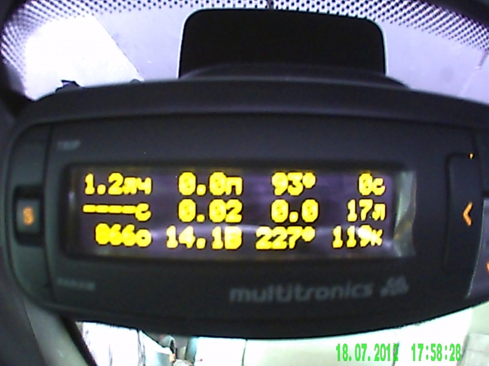 БК Multitronics VG1031GPL — Daewoo Nexia (N150), 1,5 л, 2011 года ...