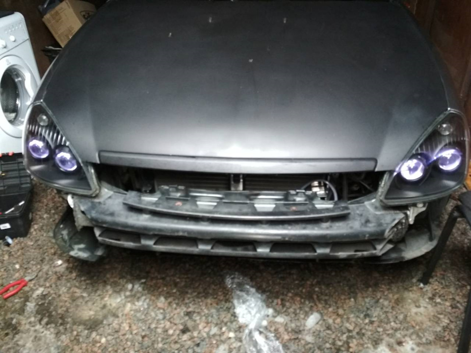 Установка оптики ( день 5 ) — Lada Приора седан, 1,8 л, 2012 года ...